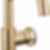 TRINSIC® Single Handle Pull Down Bathroom Faucet with Square Spout and Wheel Handle - 5547HAR-DST
