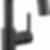 TRINSIC® Single Handle Bathroom Faucet with Square Spout and Lever Handle - 554HAR-DST