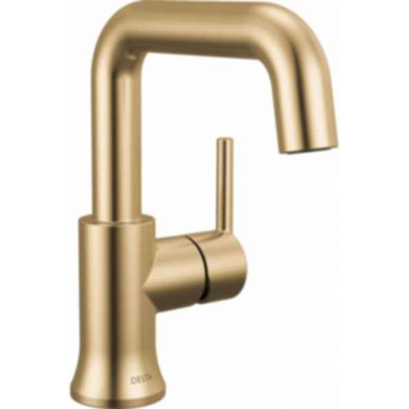 TRINSIC® Single Handle Bathroom Faucet with Square Spout and Lever Handle - 554HAR-DST