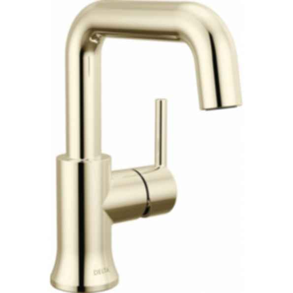 TRINSIC® Single Handle Bathroom Faucet with Square Spout and Lever Handle - 554HAR-DST