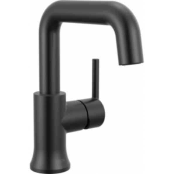 TRINSIC® Single Handle Bathroom Faucet with Square Spout and Lever Handle - 554HAR-DST