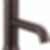 TRINSIC® Touch2O Bathroom Faucet with Touchless Technology - Wheel Handle - with Drain - 558T-MPU-DST