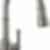 BRODERICK® Touch2O® Technology Kitchen Faucet with Touchless Technology - 9190TL-DST