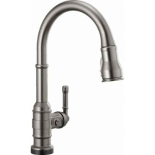 BRODERICK® Touch2O® Technology Kitchen Faucet with Touchless Technology - 9190TL-DST