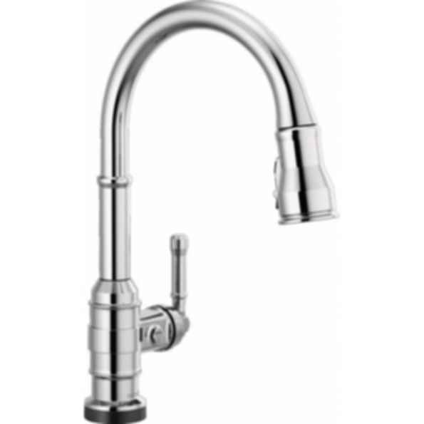 BRODERICK® Touch2O® Technology Kitchen Faucet with Touchless Technology - 9190TL-DST