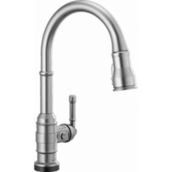 BRODERICK® Touch2O® Technology Kitchen Faucet with Touchless Technology - 9190TL-DST