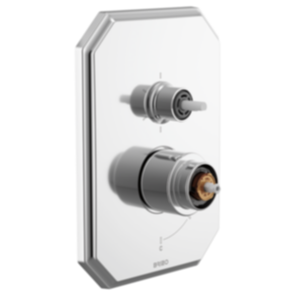 BEAUCLERE™ Pressure Balance Valve with Integrated 6-Function Diverter Trim - Less Handles - T75P665-LHP