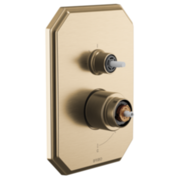 BEAUCLERE™ Pressure Balance Valve with Integrated 3-Function Diverter Trim - Less Handles - T75P565-LHP