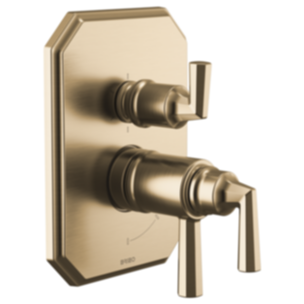 BEAUCLERE™ TempAssure Thermostatic Valve with Integrated 6-Function Diverter Trim - T75665