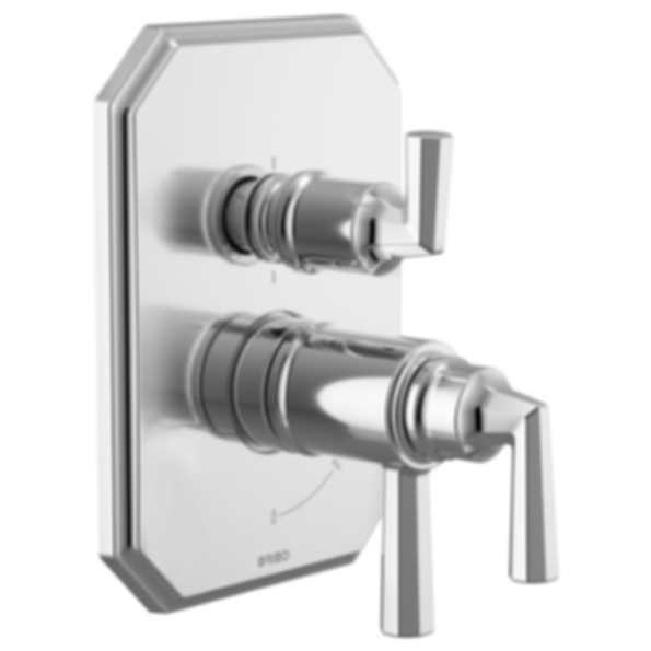 BEAUCLERE™ TempAssure Thermostatic Valve with Integrated 6-Function Diverter Trim - T75665