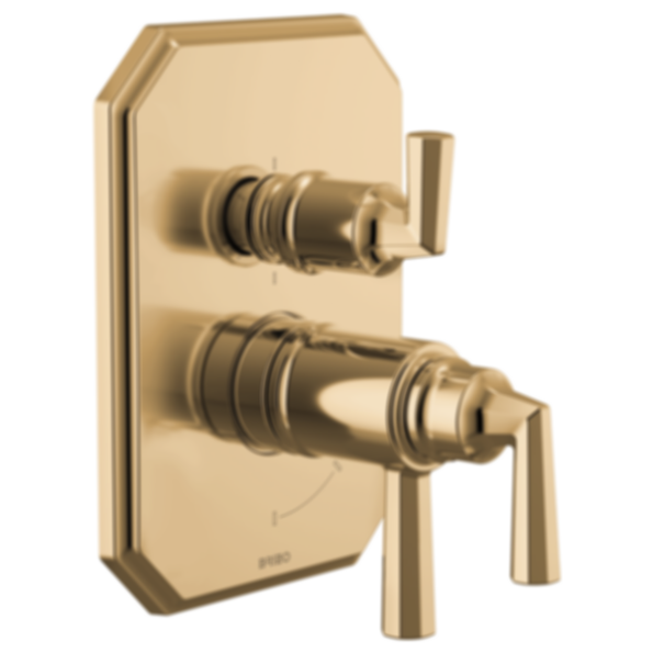 BEAUCLERE™ TempAssure Thermostatic Valve with Integrated 6-Function Diverter Trim - T75665