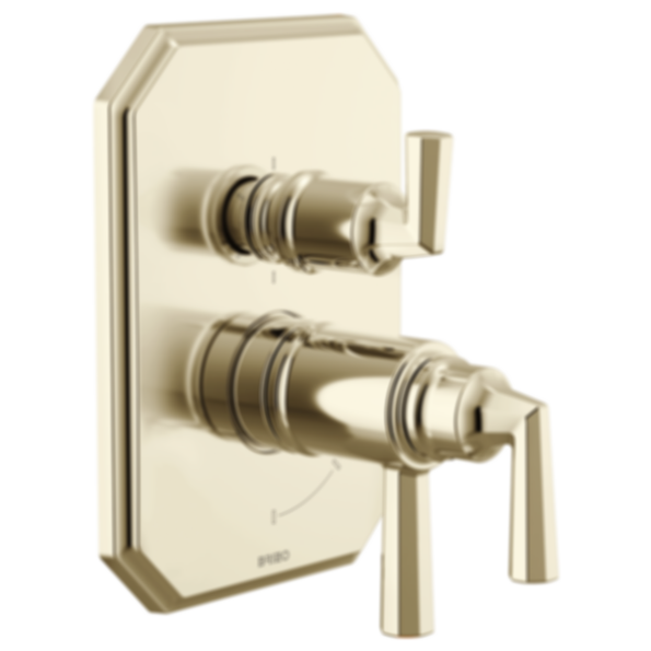 BEAUCLERE™ TempAssure Thermostatic Valve with Integrated 6-Function Diverter Trim - T75665