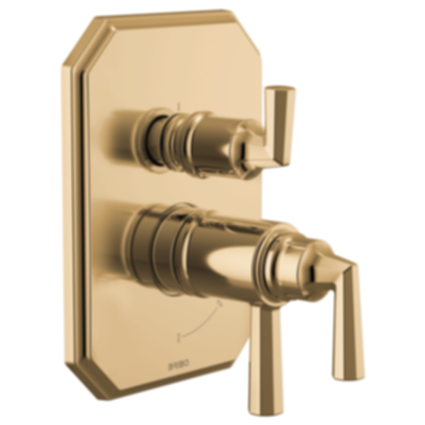 BEAUCLERE™ Thermostatic + 3F Diverter Integrated Trim - T75565