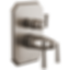 BEAUCLERE™ Thermostatic + 3F Diverter Integrated Trim - T75565