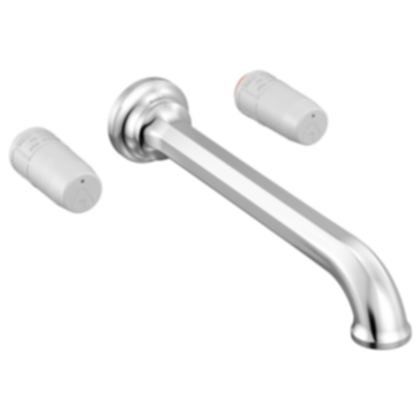 BEAUCLERE™ Two Handle Wall Mount Tub Filler - Less Handles - T70465-LHP