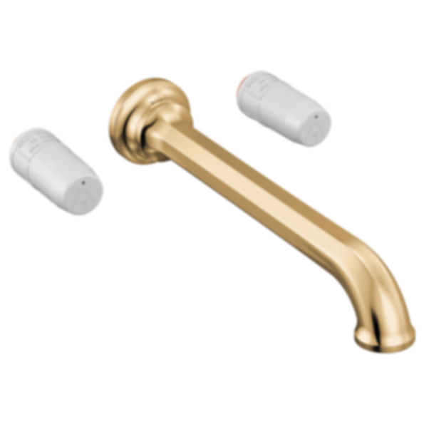 BEAUCLERE™ Two Handle Wall Mount Tub Filler - Less Handles - T70465-LHP