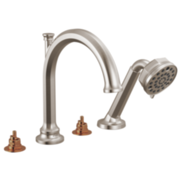 BEAUCLERE™ Roman Tub Faucet With Handshower - Less Handles - T67465-LHP