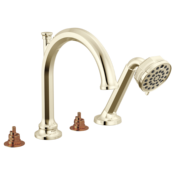 BEAUCLERE™ Roman Tub Faucet With Handshower - Less Handles - T67465-LHP