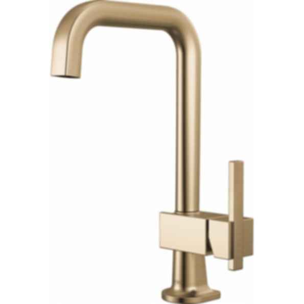 Frank Lloyd Wright® Kitchen Collection by Brizo® Bar Faucet with Square Spout - Less Handle - 61023LF-LHP