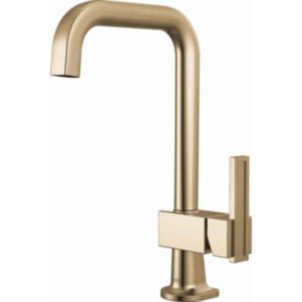 Frank Lloyd Wright® Kitchen Collection by Brizo® Bar Faucet with Square Spout - Less Handle - 61023LF-LHP