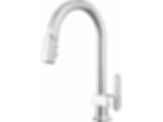 Frank Lloyd Wright® Kitchen Collection by Brizo® Pull-Down Kitchen Faucet with Arc Spout - Less Handle - 63022LF-LHP