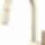 Frank Lloyd Wright® Kitchen Collection by Brizo® Pull-Down Kitchen Faucet with Arc Spout - Less Handle - 63022LF-LHP