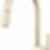 Frank Lloyd Wright® Kitchen Collection by Brizo® Pull-Down Kitchen Faucet with Arc Spout - Less Handle - 63022LF-LHP