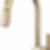 Frank Lloyd Wright® Kitchen Collection by Brizo® Pull-Down Kitchen Faucet with Arc Spout - Less Handle - 63022LF-LHP