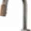 Frank Lloyd Wright® Kitchen Collection by Brizo® Pull-Down Kitchen Faucet with Arc Spout and Wood Wand - Less Handle - 63022LF-WDLHP