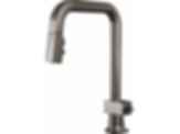 Frank Lloyd Wright® Kitchen Collection by Brizo® Pull-Down Kitchen Faucet with Square Spout - Less Handle - 63023LF-LHP