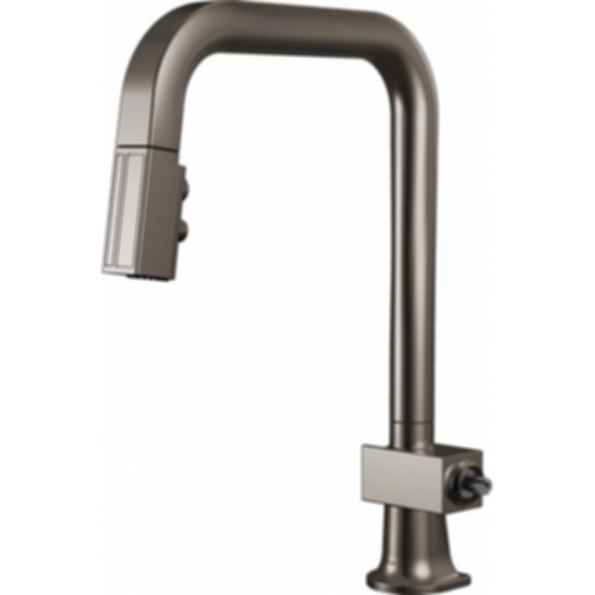 Frank Lloyd Wright® Kitchen Collection by Brizo® Pull-Down Kitchen Faucet with Square Spout - Less Handle - 63023LF-LHP
