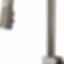 Frank Lloyd Wright® Kitchen Collection by Brizo® Pull-Down Kitchen Faucet with Square Spout and Wood/Concrete Wand - Less Handle - 63023LF-WDLHP