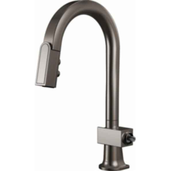 Frank Lloyd Wright® Kitchen Collection by Brizo® Pull-Down Prep Faucet with Arc Spout - Less Handle  - 63922LF-LHP