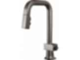 Frank Lloyd Wright® Kitchen Collection by Brizo® Pull-Down Prep Faucet with Square Spout - Less Handle - 63923LF-LHP