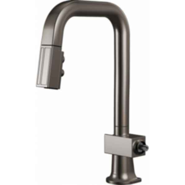 Frank Lloyd Wright® Kitchen Collection by Brizo® Pull-Down Prep Faucet with Square Spout - Less Handle - 63923LF-LHP