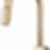 Frank Lloyd Wright® Kitchen Collection by Brizo® SmartTouch® SmartTouch® Pull-Down Kitchen Faucet with Arc Spout - Less Handle - 64022LF-LHP