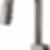 Frank Lloyd Wright® Kitchen Collection by Brizo® SmartTouch® SmartTouch® Pull-Down Prep Faucet with Arc Spout - Less Handle - 64922LF-LHP