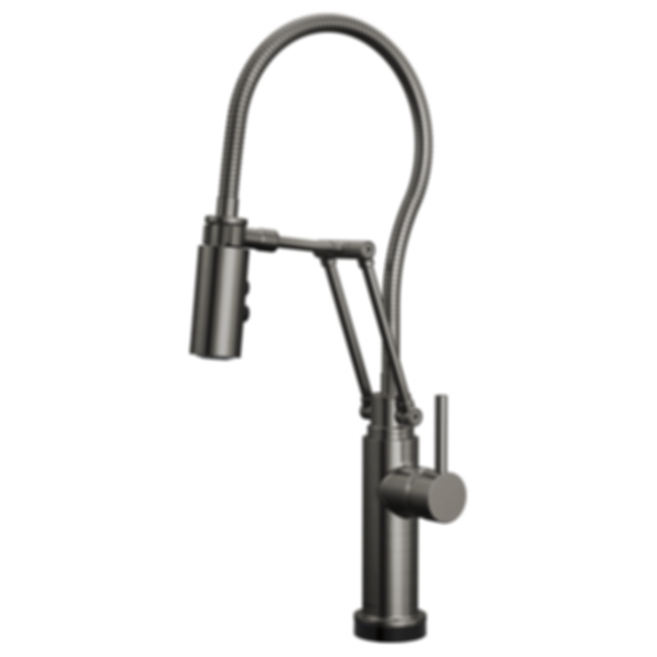 ODIN® SmartTouch® Articulating Kitchen Faucet with Finished Hose - Less Handle - 64121LF-LHP