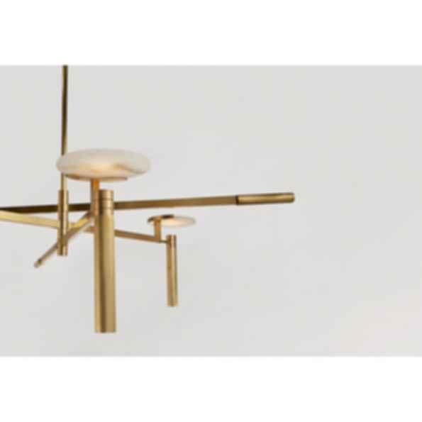 Melange Large Floating Disc Chandelier