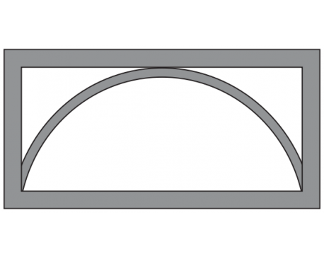 Radius Transom Grid - modlar.com
