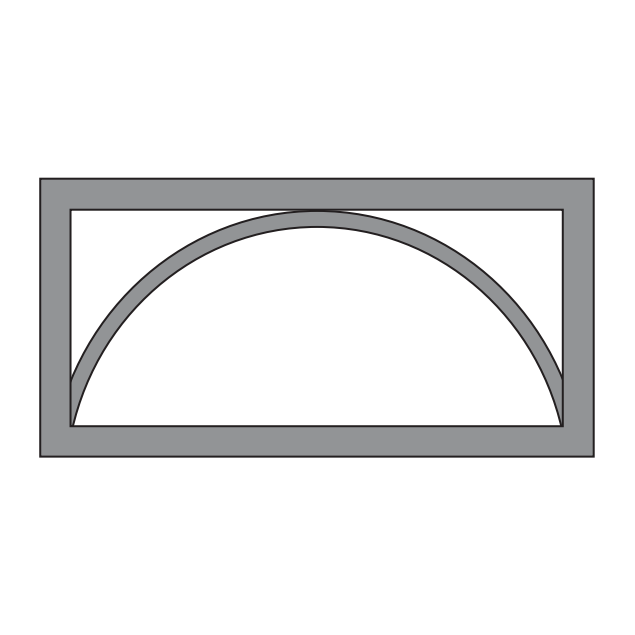 Radius Transom Grid - modlar.com