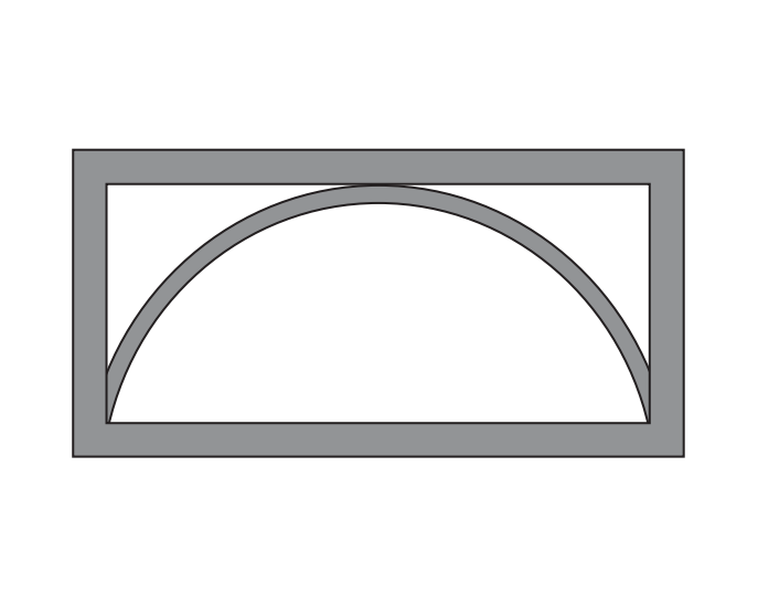 Radius Transom Grid - modlar.com