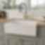 NOZLOO 30" Grooved Apron Fireclay Farmhouse Sink with Workstation Kit