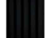 Exterior Fluted Slat Wall Panel, Charcoal/Black