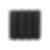 Exterior Fluted Slat Wall Panel, Charcoal/Black