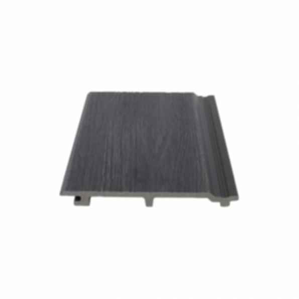 Exterior Shiplap Cladding Wall Panel, Black/Charcoal