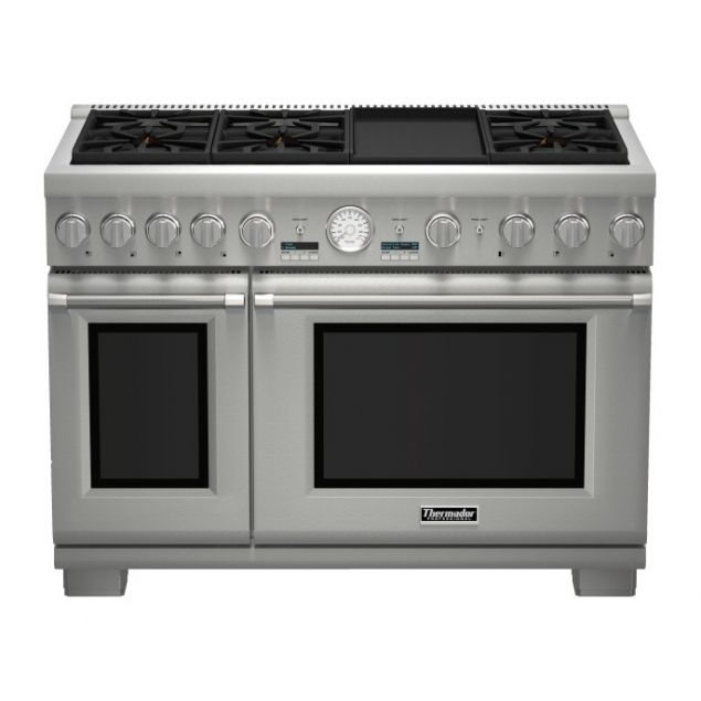48 inch Professional Series Pro Grand Commercial Depth Dual Fuel Range