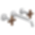 ODIN® Two Handle Wall-Mount Lavatory Faucet - 65875LF