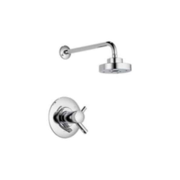 Odin Medium Flow Shower Only - Chrome