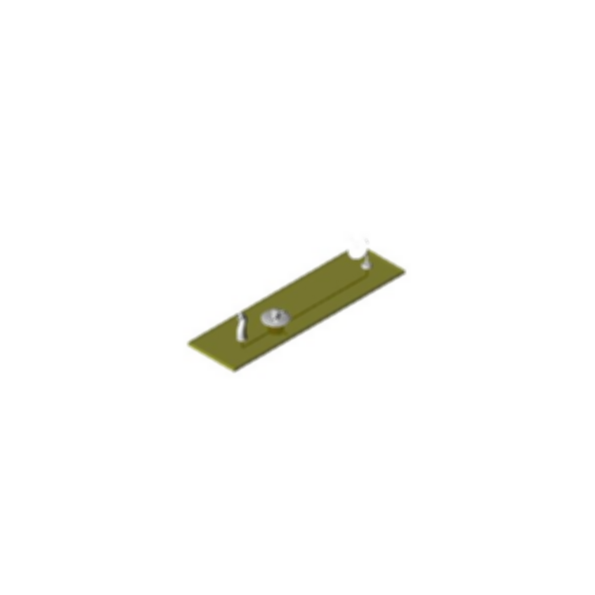 Shower Faucet Trim, Lockwood™, Shower Only, Brass Body, Stainless Steel Finish, Single Handle